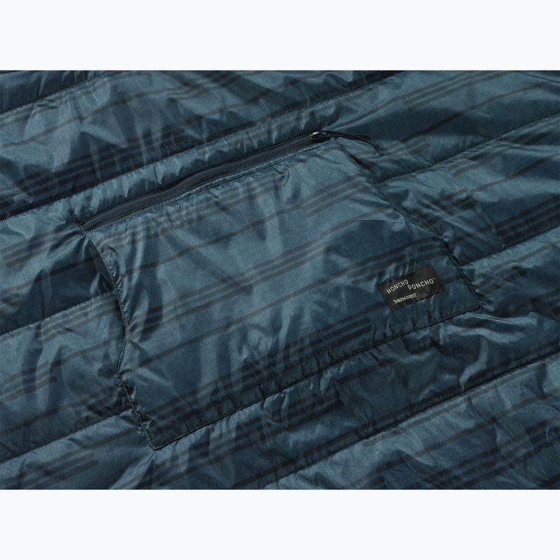 Turistická pláštěnka Therm-a-Rest Honcho blue print 3