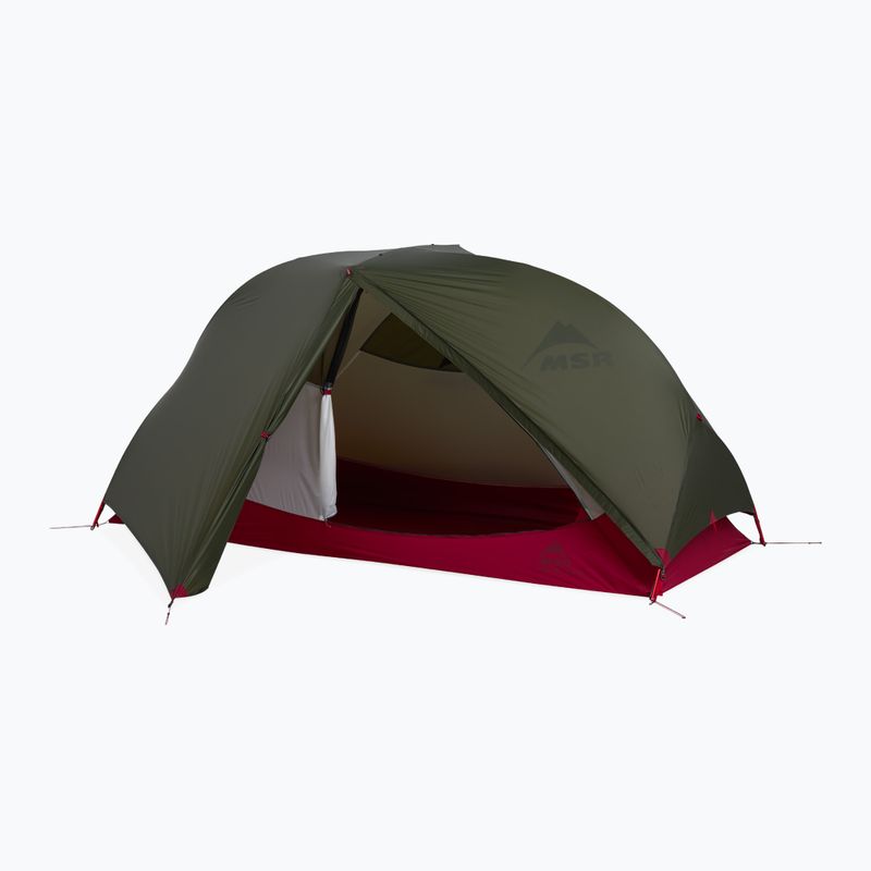 Trekingový stan pro 1 osobu MSR Hubba Hubba Bikepack 1 green