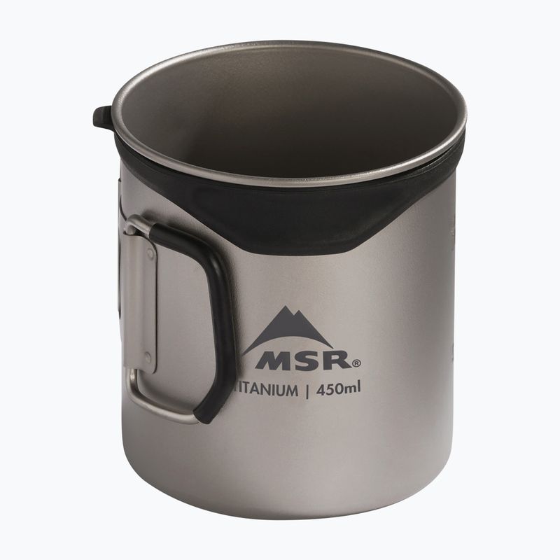 Cestovní hrnek MSR Titan Cup 450 ml titanium 2