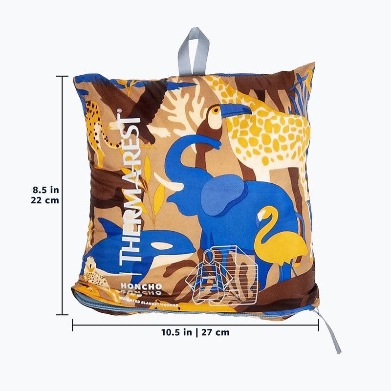 Dětská pláštěnka Therm-a-Rest Honcho animal print 5