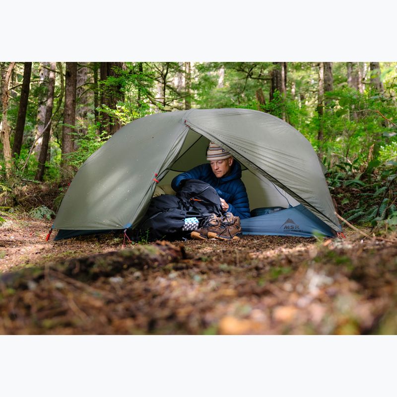 Trekový stan pro 1 osobu MSR Hubba Hubba HD 1P Tent green 16