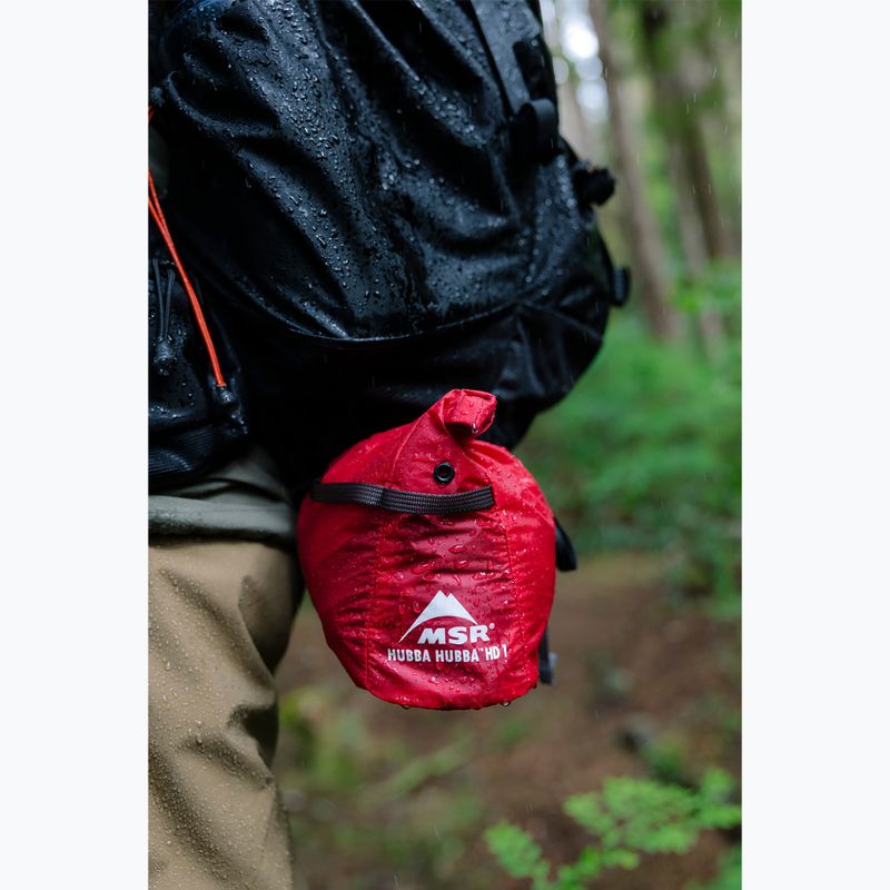 Trekový stan pro 1 osobu MSR Hubba Hubba HD 1P Tent green 21