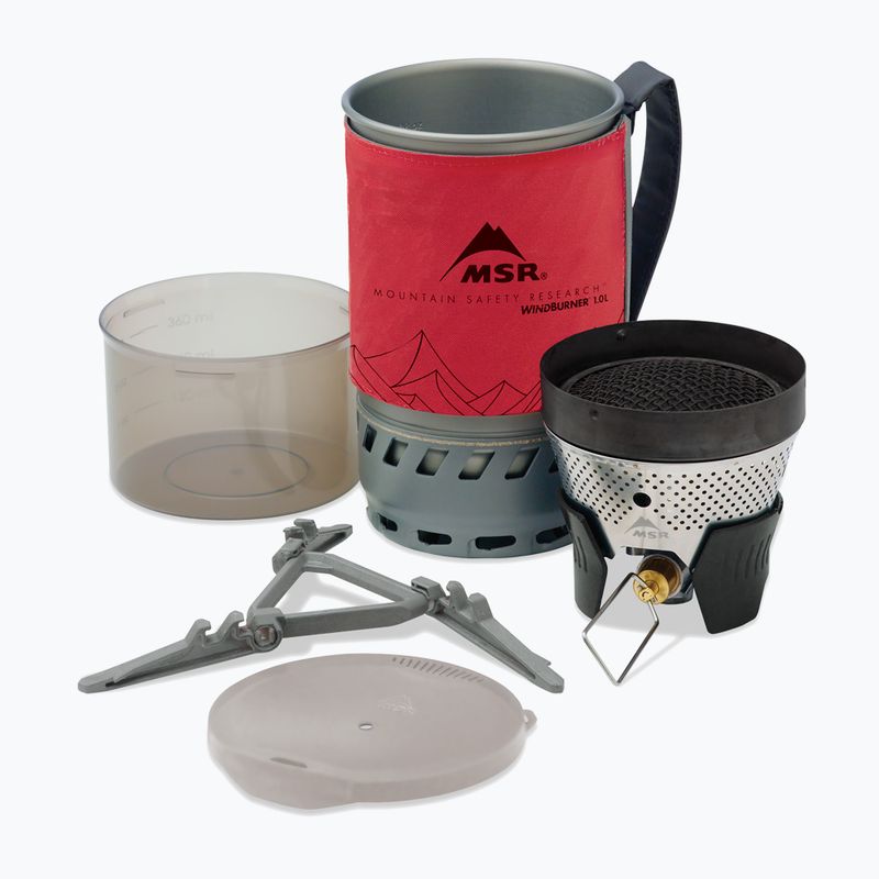 Sada na vaření MSR WindBurner Personal Stove System 1.0 red 2