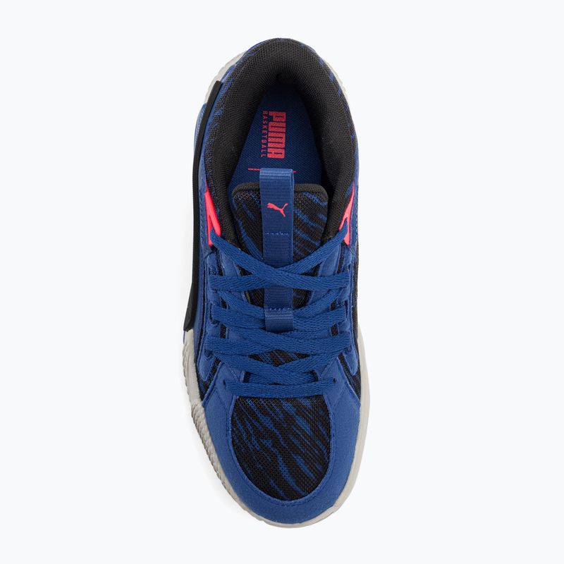 Pánská basketbalová obuv PUMA Court Rider Chaos Clydes Closet clyde royal/harbor mist/puma black/fire orchid 6