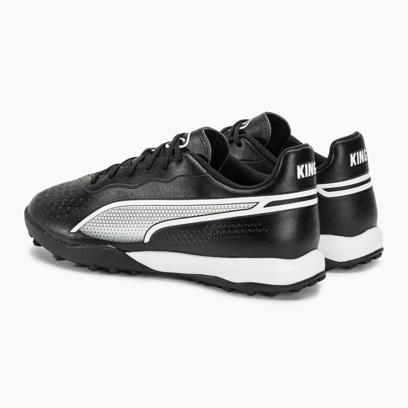 PUMA King Match TT pánské kopačky puma black/puma white 3