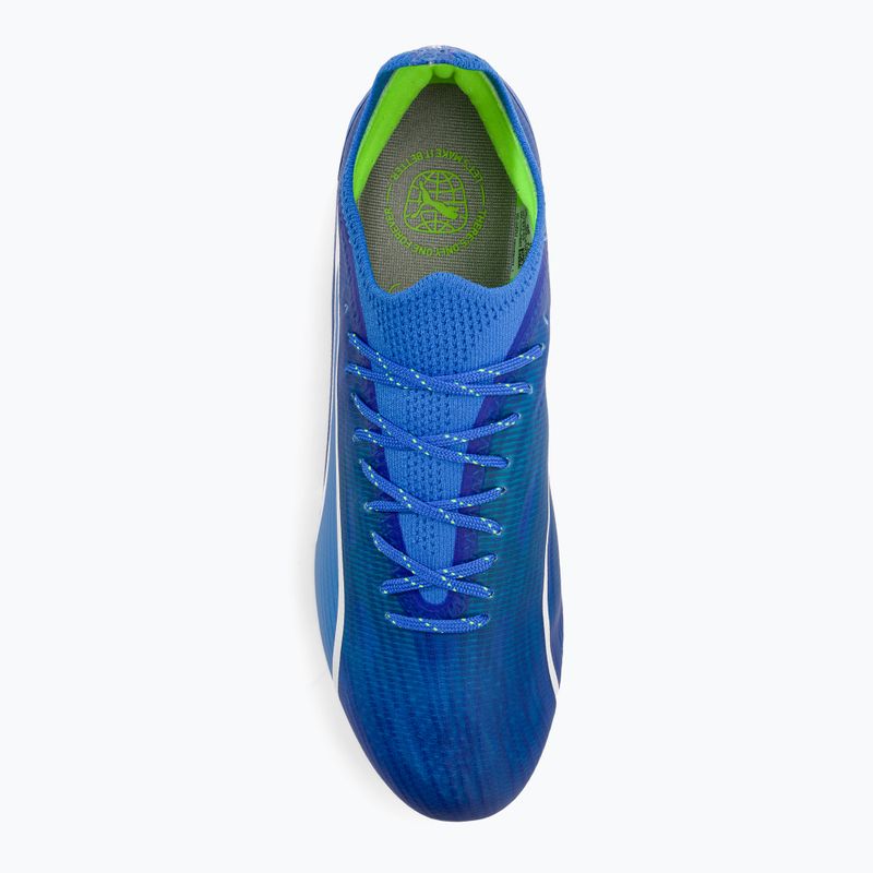 PUMA Ultra Ultimate FG/AG pánské kopačky ultra blue/puma white/pro green 6