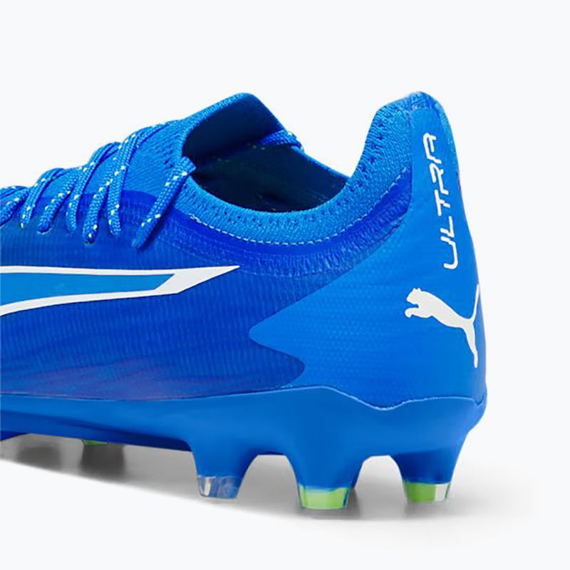 PUMA Ultra Ultimate FG/AG pánské kopačky ultra blue/puma white/pro green 10