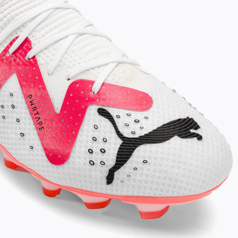 Pánské kopačky PUMA Future Pro FG/AG puma white/puma black/fire orchid 9