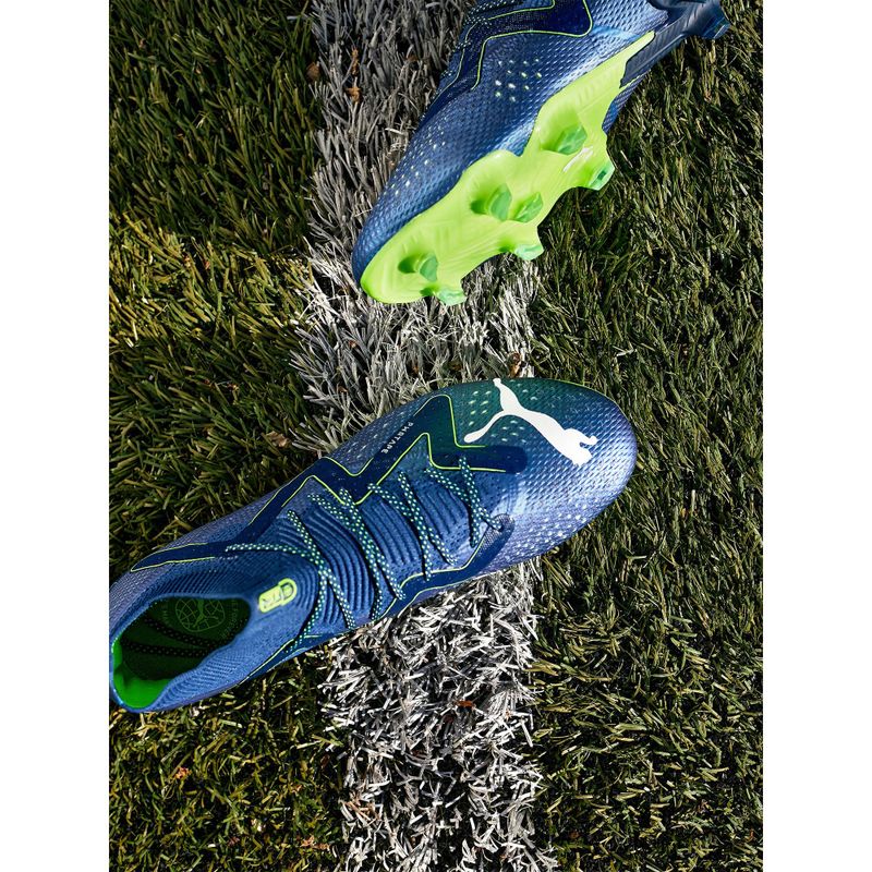 PUMA Ultimate FG/AG pánské kopačky persian blue/puma white/pro green 12