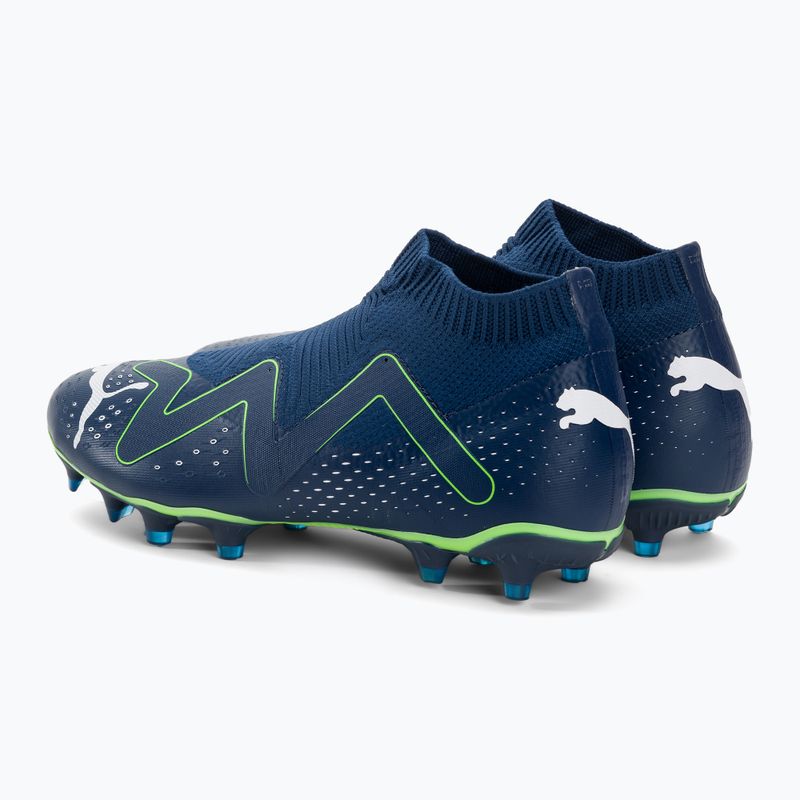 PUMA Future Match+ Ll FG/AG pánské kopačky persian blue/puma white/pro green 4