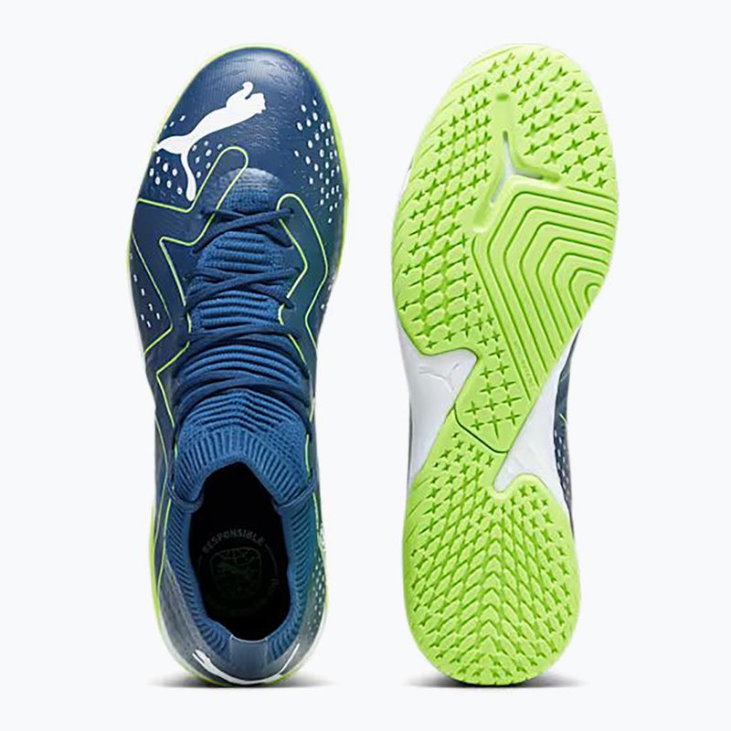 PUMA Future Match IT pánské kopačky persian blue/puma white/pro green 10