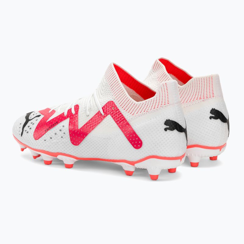 Dětské kopačky PUMA Future Pro FG/AG Jr puma white/puma black/fire orchid 3