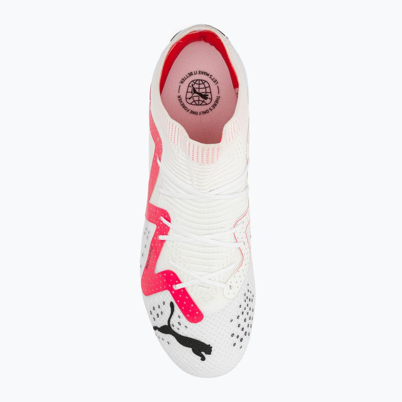 Dětské kopačky PUMA Future Pro FG/AG Jr puma white/puma black/fire orchid 6