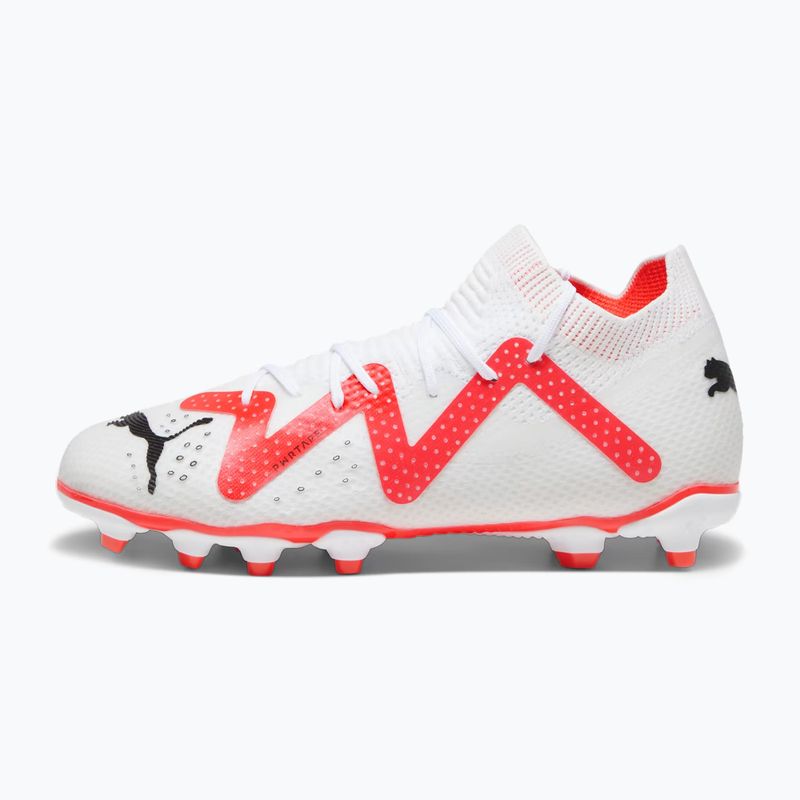 Dětské kopačky PUMA Future Pro FG/AG Jr puma white/puma black/fire orchid 10