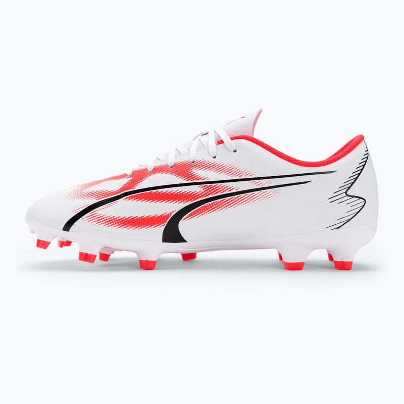 Pánské kopačky PUMA Ultra Play FG/AG puma white/puma black/fire orchid 10