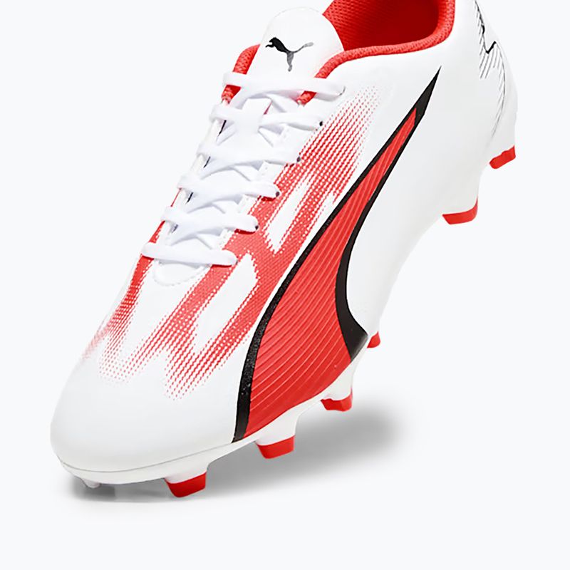 Pánské kopačky PUMA Ultra Play FG/AG puma white/puma black/fire orchid 14