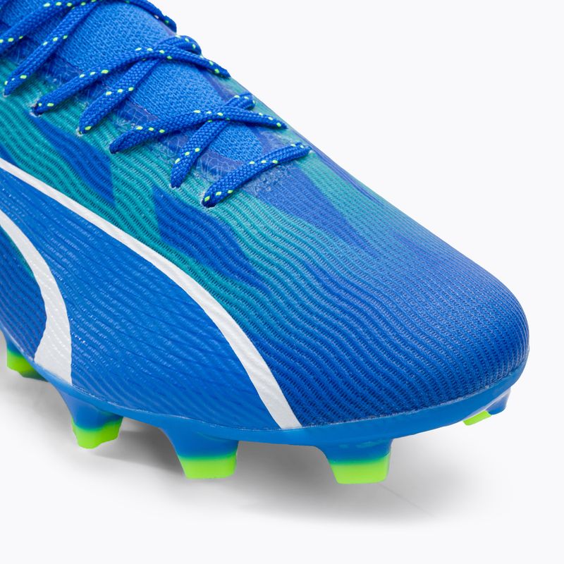 PUMA Ultra Pro FG/AG pánské kopačky ultra blue/puma white/pro green 7