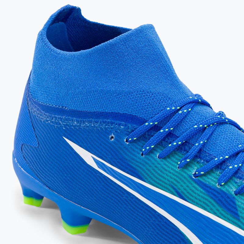 PUMA Ultra Pro FG/AG pánské kopačky ultra blue/puma white/pro green 8