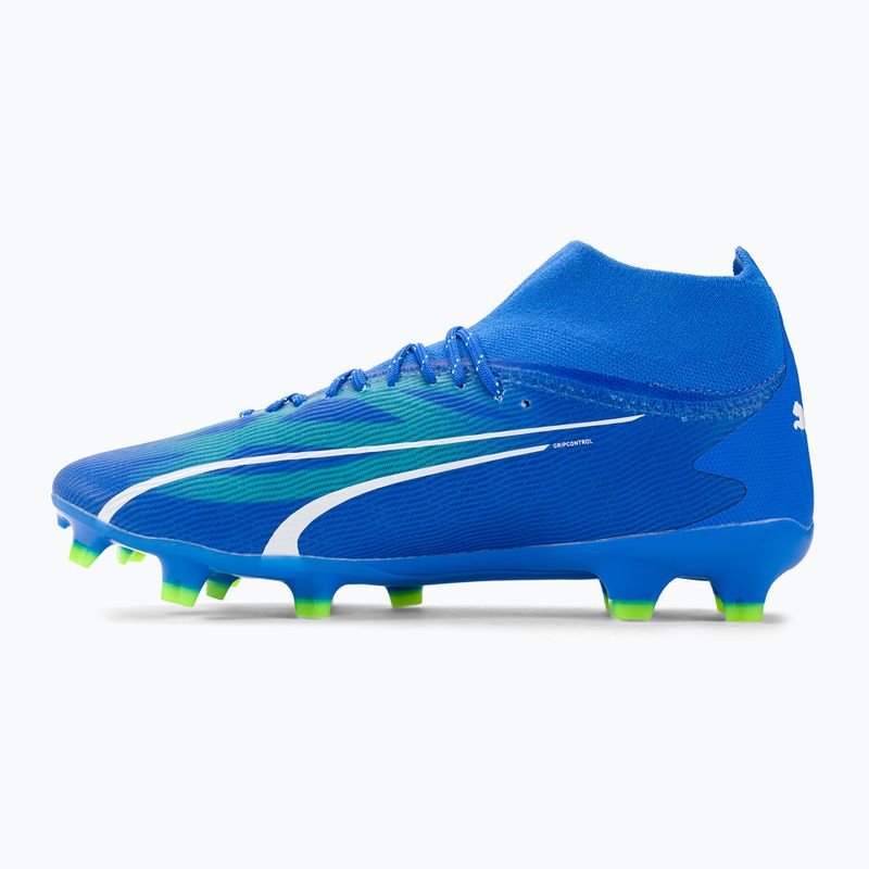 PUMA Ultra Pro FG/AG pánské kopačky ultra blue/puma white/pro green 10