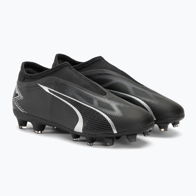 PUMA Ultra Match Ll FG/AG Jr dětské kopačky puma black/asphalt 4