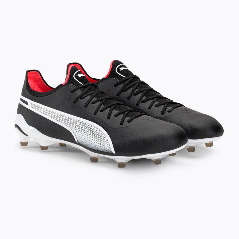 Pánské kopačky PUMA King Ultimate FG/AG puma black/puma white 4