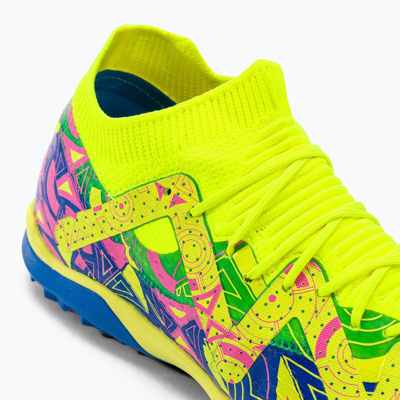 PUMA Future Match Energy TT pánské kopačky ultra blue/yellow alert/luminous pink 8