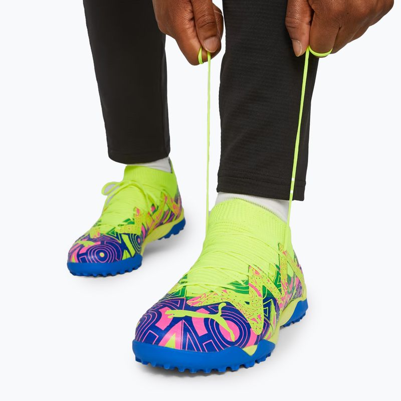 PUMA Future Match Energy TT pánské kopačky ultra blue/yellow alert/luminous pink 16