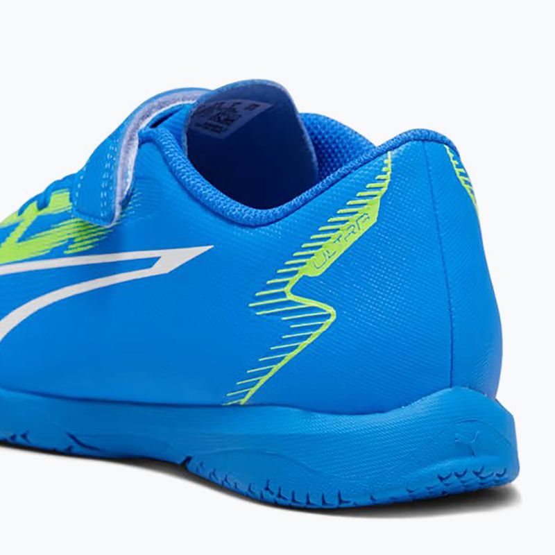 Dětské kopačky PUMA Ultra Play IT V Jr ultra blue/puma white/pro green 10