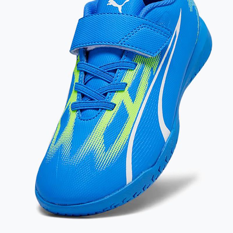 Dětské kopačky PUMA Ultra Play IT V Jr ultra blue/puma white/pro green 12