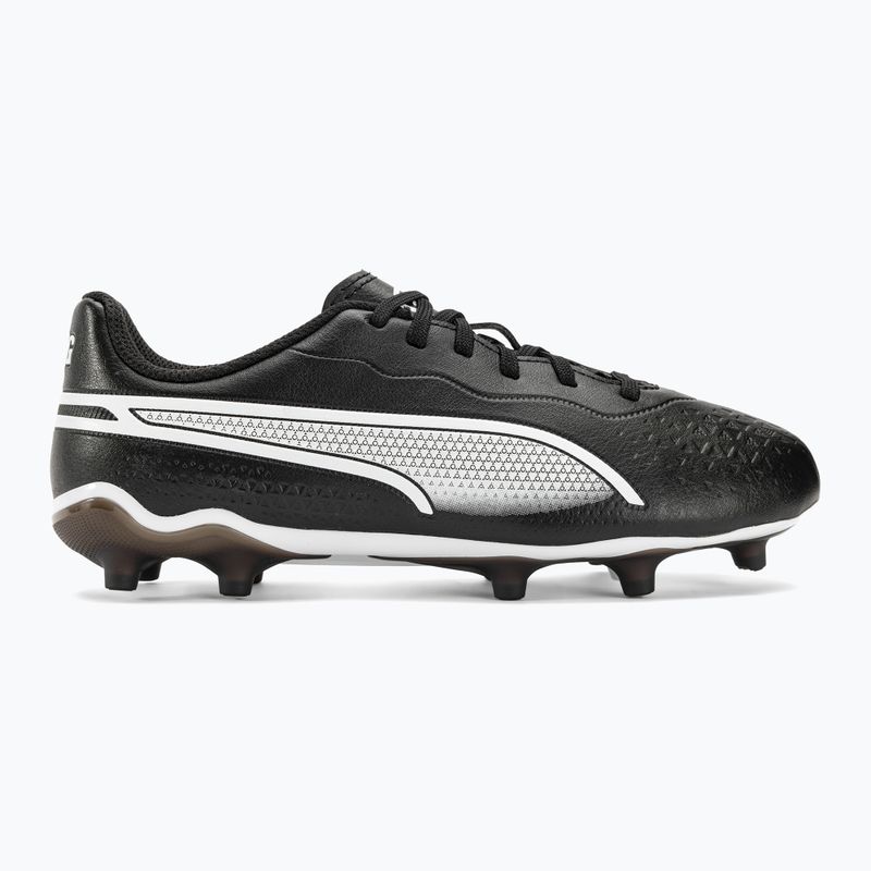 Dětské kopačky PUMA King Match FG/AG Jr puma black/puma white 2