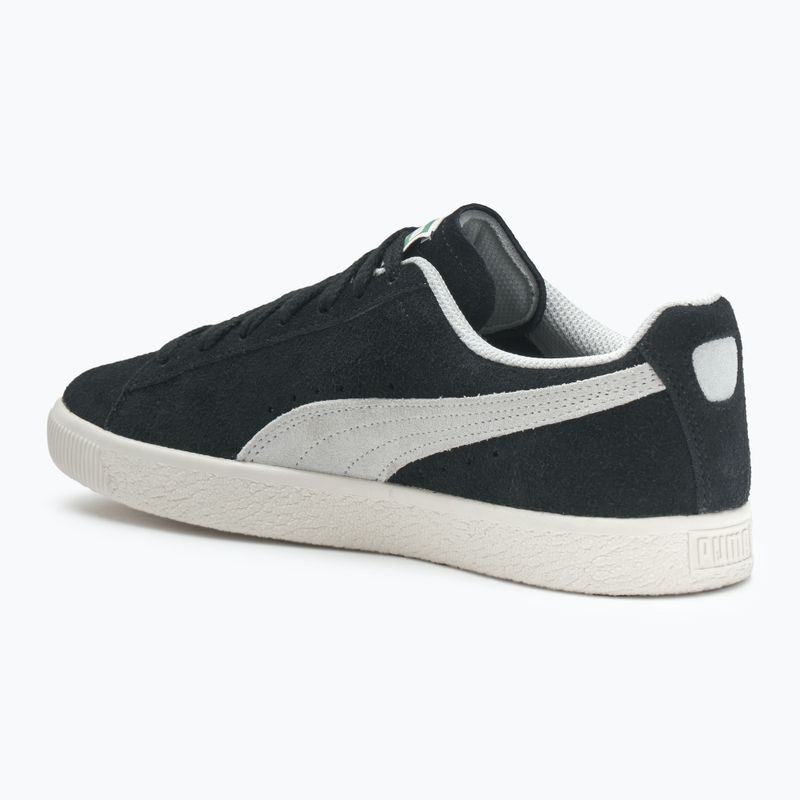 Boty PUMA Clyde Hairy Suede puma black/frosted ivory 3