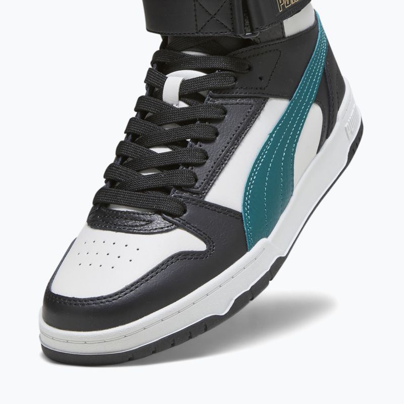 Boty PUMA RBD Game cool light gray/malachite/puma black/puma gold 12