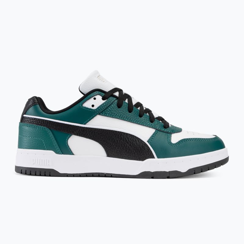 Boty PUMA RBD Game Low puma white/puma black/malachite/puma gold 2