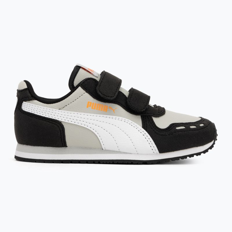 Juniorské boty  PUMA Cabana Racer SL 20 V PS ash gray/puma white/puma black 2