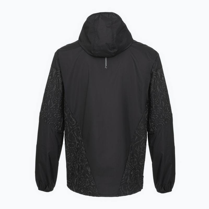 Pánská běžecká bunda Puma Run AOP Lightweight Jacket black 2