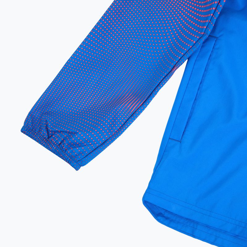 Pánská běžecká bunda Puma Run Favorite Woven Jacket blue/fire orchid 4