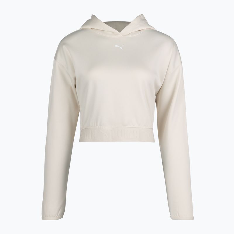 Dámská tréninková mikina PUMA Strong Power Fleece Hoodie alpine snow