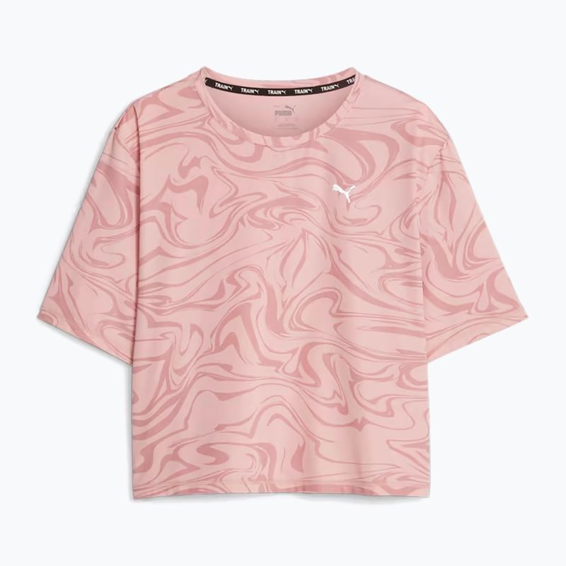 Dámské tréninkové tričko PUMA Train Favorite Aop Crop future pink