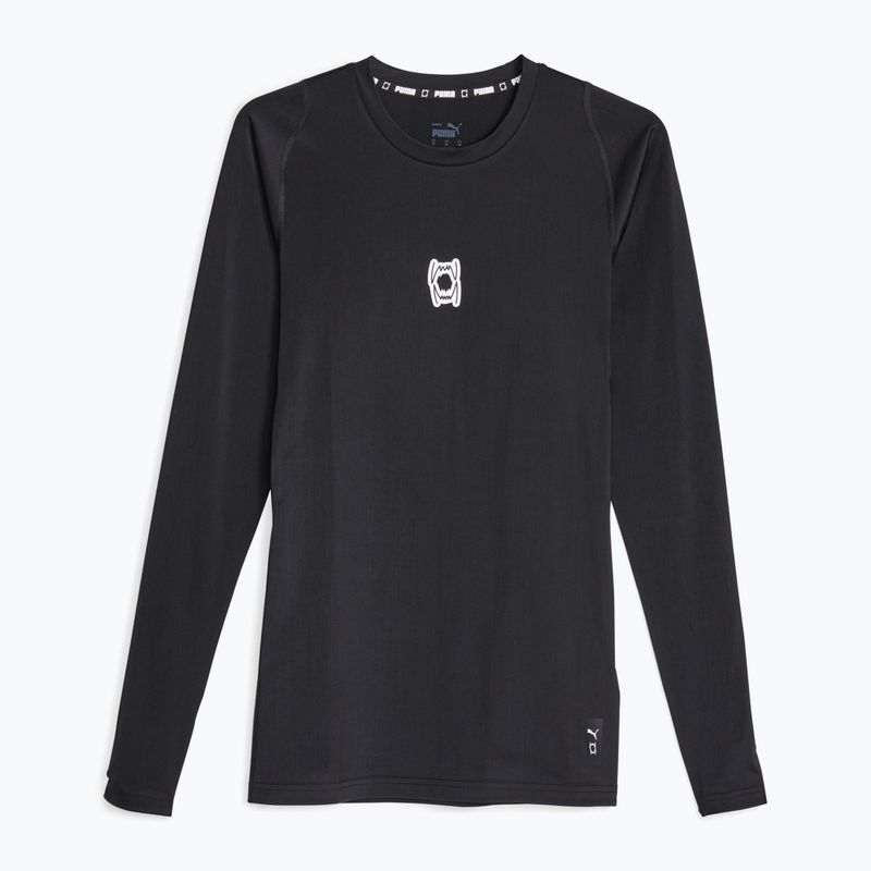 Pánské basketbalové tričkolongsleevePUMA Hoops Team Baselayer puma black