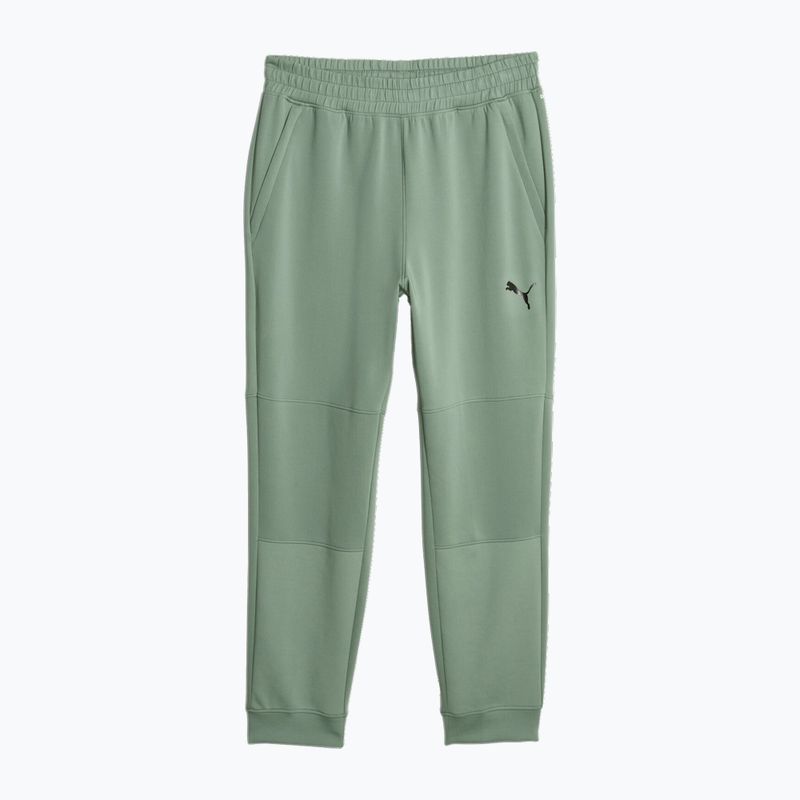 Pánské tréninkové kalhoty PUMA Fit Double Knit Jogger eucalyptus 4