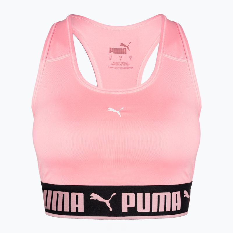 Fitness podprsenka PUMA Mid Impact Puma Strong PM coral ice 5