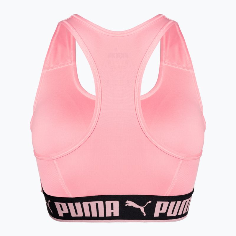 Fitness podprsenka PUMA Mid Impact Puma Strong PM coral ice 6