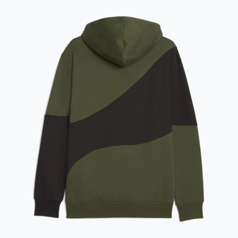 Pánská mikina PUMA Power Cat Hoodie myrtle 2