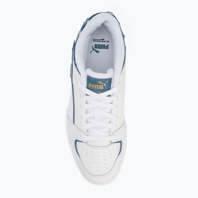 Boty PUMA Slipstream Bball Denim puma white/deep dive 5