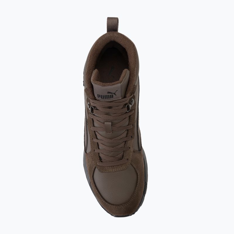 Boty PUMA Graviton Mid chocolate/puma black 5