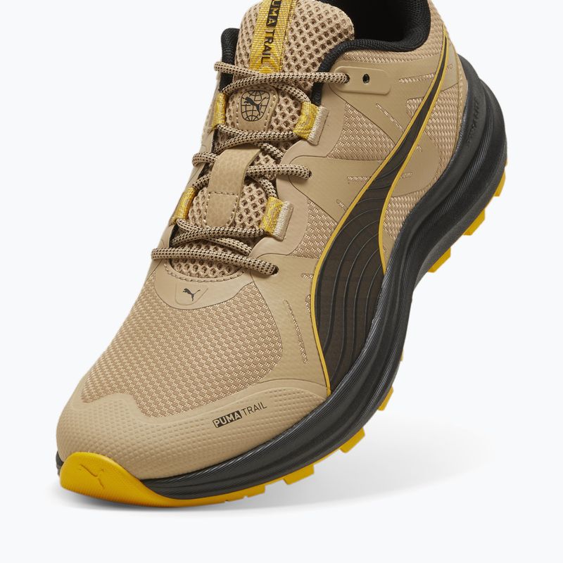 Běžecké boty PUMA Reflect Lite Trail prairie tan/yellow sizzle/puma black 12