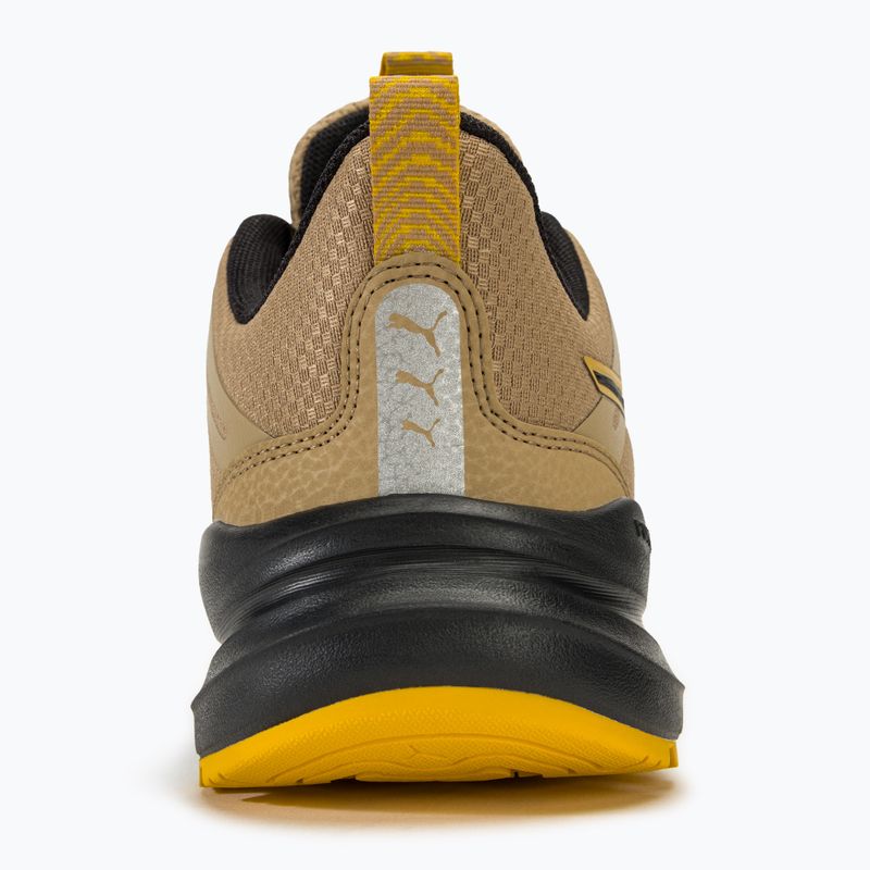 Běžecké boty PUMA Reflect Lite Trail prairie tan/yellow sizzle/puma black 6