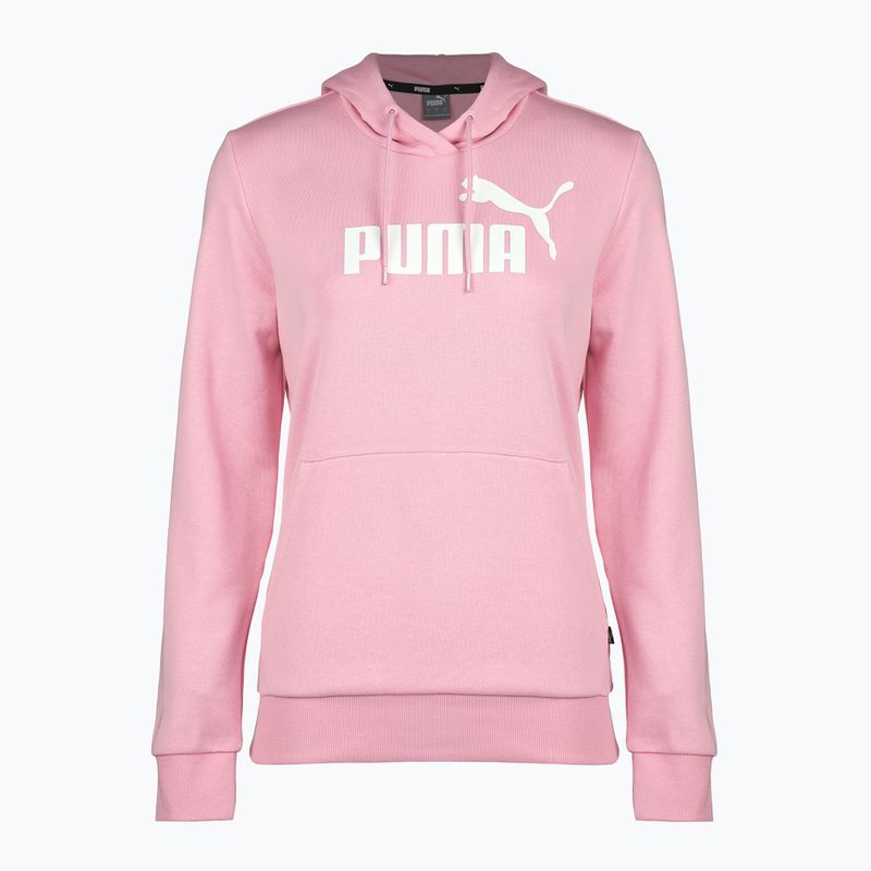 Mikina  Puma ESS Logo Hoodie TR (S) pink lilac