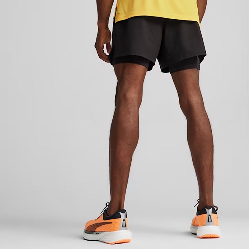 Pánské běžecké šortky PUMA Run Velocity Ultraweave 2v1 black 5