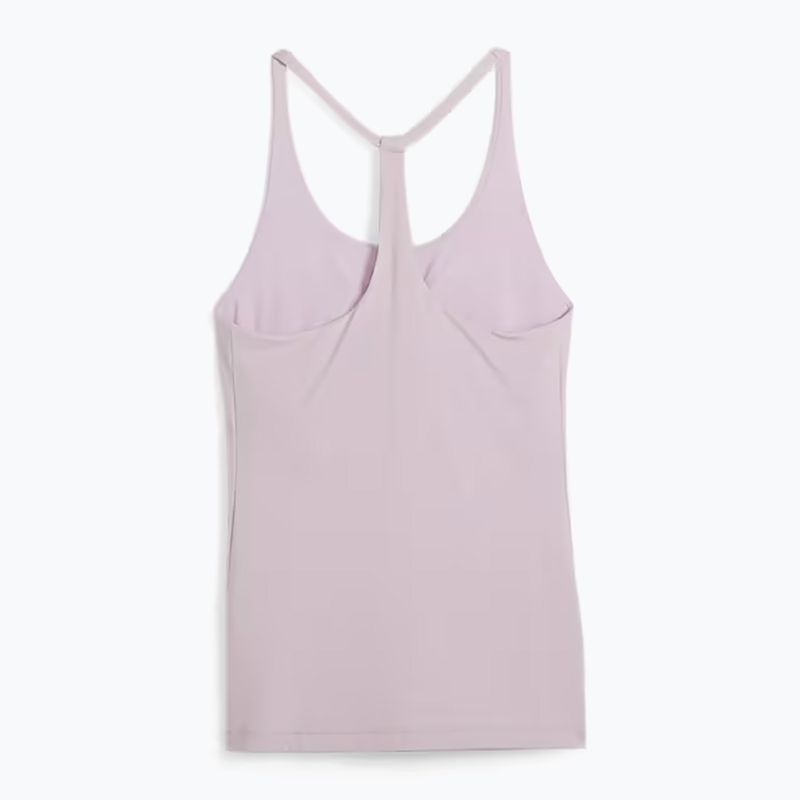 Dámské tílko tank top  PUMA Studio Ultrabare 2in1 Tank grape mist 2